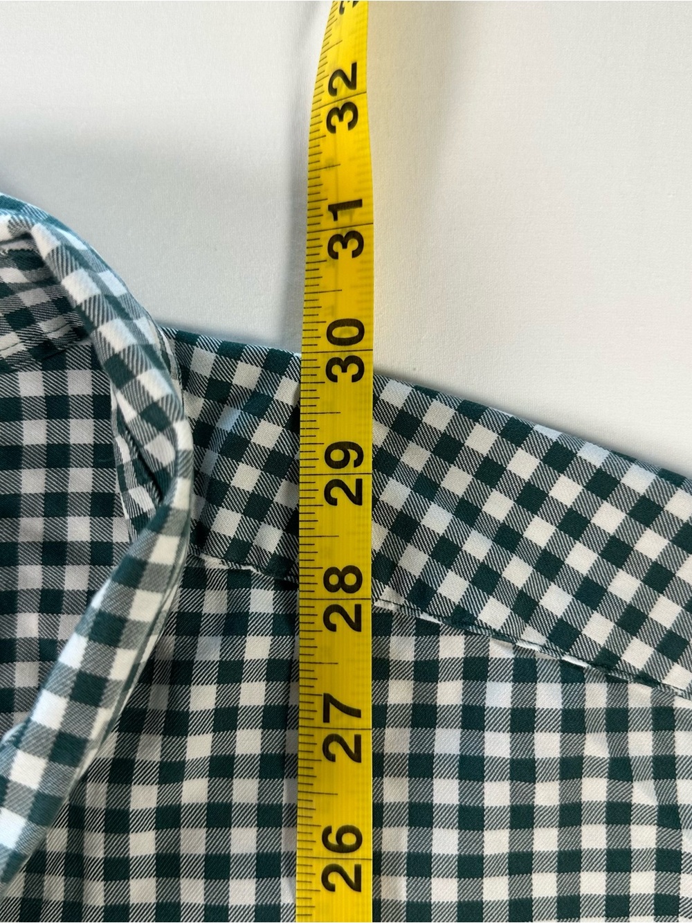 Vineyard Vines Tucker Shirt Mens L Green Gingham Classic Fit Cotton Button Down - Picture 10 of 13